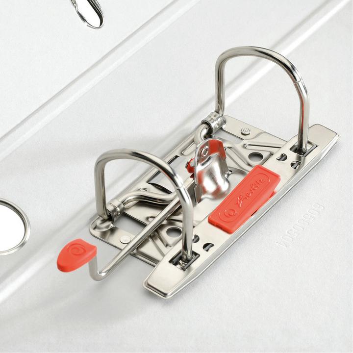 Produktbild Herlitz Mappe maX.file protect, Rückenbreite: 50 mm, weiss DIN A4, PP-Kunststoffeinband, Kantenschutz (A4, 50 mm, 1 Stück)
