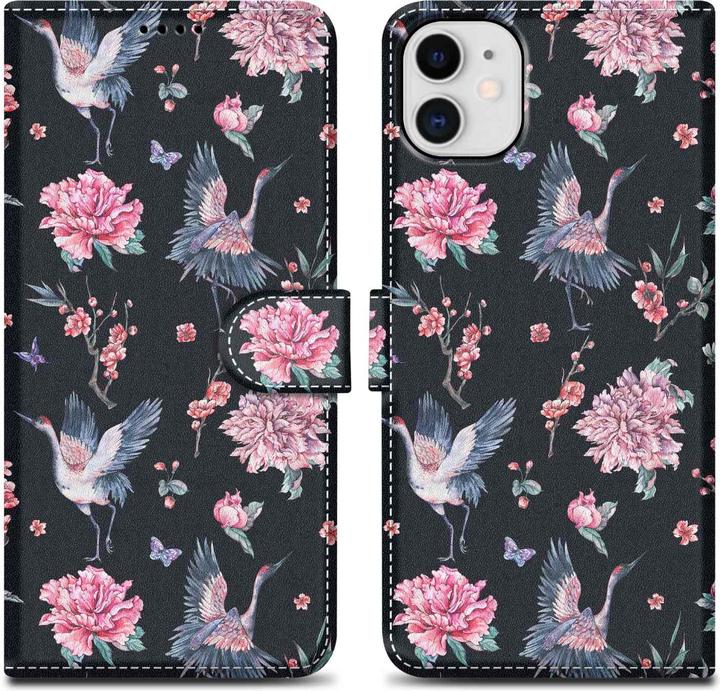 Kranich & Blumen No. 9