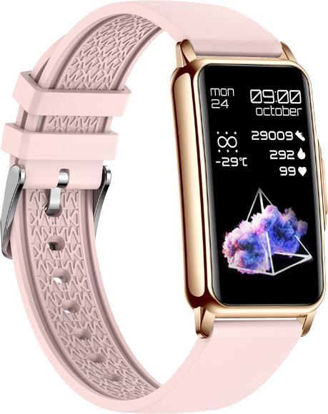 Actual product image EKO Connected Watch 5.0 with anti-theft protection and silicone wristband