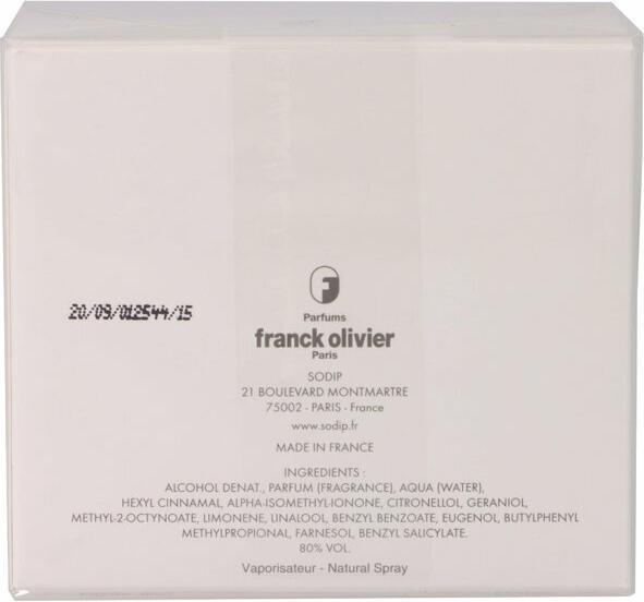 Image du produit Franck Olivier Eau de Parfum pour Femme 50ml (Eau de parfum, 50 ml)