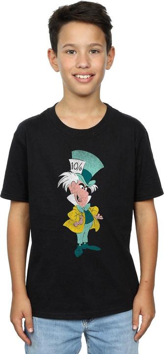 Produktbild Disney Jungen Alice im Wunderland Mad Hatter Klassisches TShirt (140, 146)