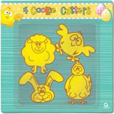 Actual product image Amscan Easter Cookie Cutter Set (Pack of 4)