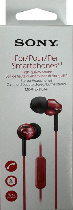 Image du produit Sony Mdr-Ex110ap (Filaire)