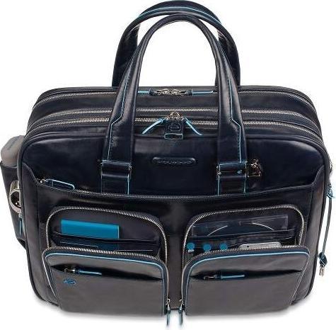 Produktbild Piquadro Blue Square – Laptoptasche mit iPad/iPad®Air-Fach aus Leder