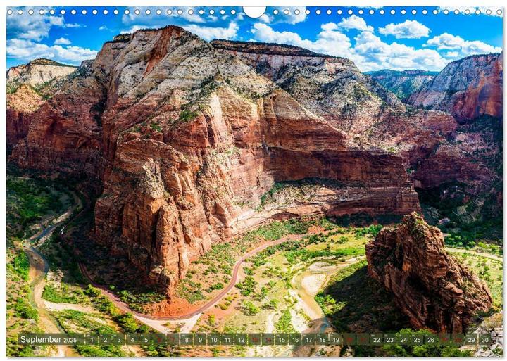 Produktbild Atemberaubendes Amerika - Die schnsten Nationalparks im Westen der USA (Wandkalender 2025 DIN A (A5, Deutsch)