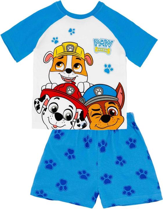 Actual product image Paw Patrol Boys Printed Short-Sleeved Pyjama Set (92)