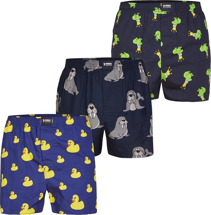 Immagine prodotto Happy shorts Set di boxer con stampa (XL, confezione da 3)
