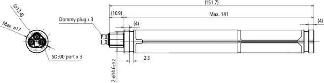 Produktbild Shimano Batterie intern BT-DN300