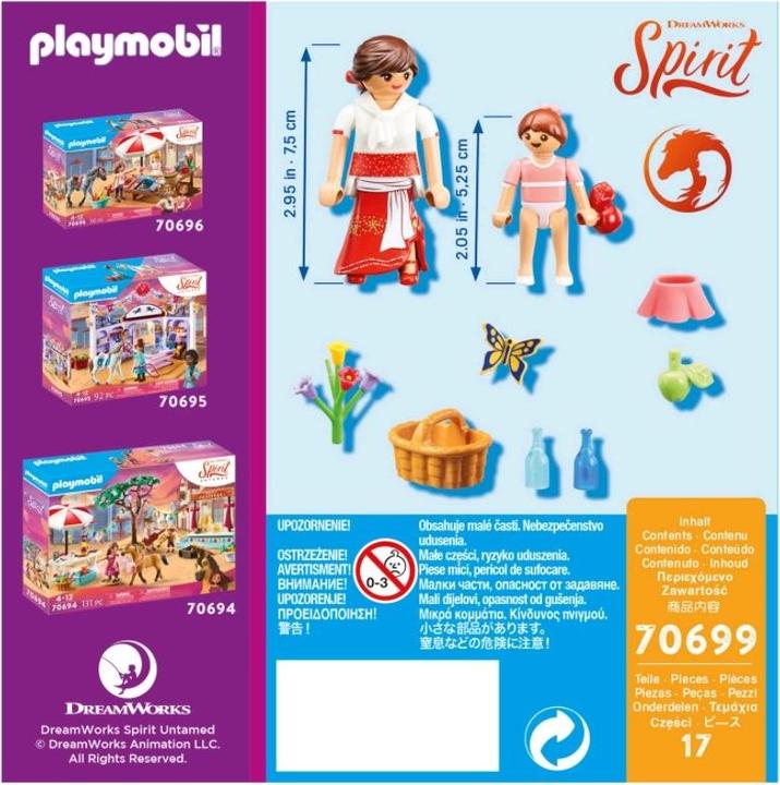Actual product image Playmobil Little Lucky Mama Milagro (70699, Playmobil Spirit)
