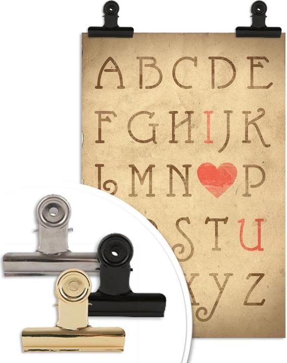 Image du produit Trenddeko Alphabet de l'amour (40 x 60 cm)
