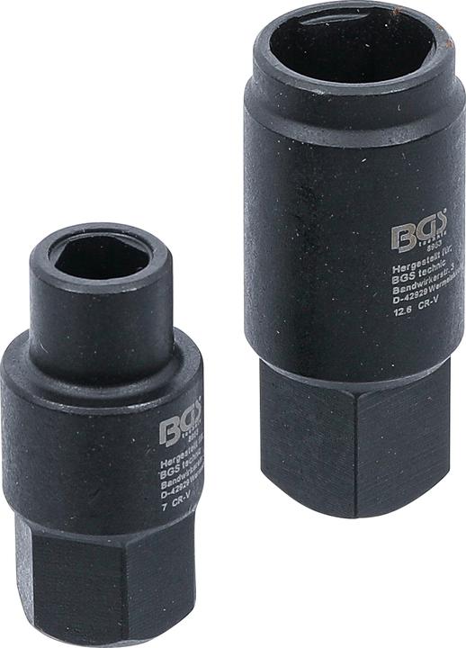 Actual product image BGS Sockets for Bosch Injection Pumps 3-pt 7 / 12.6 mm