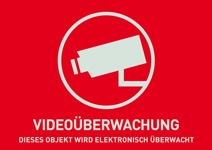 Produktbild Abus Warnaufkleber