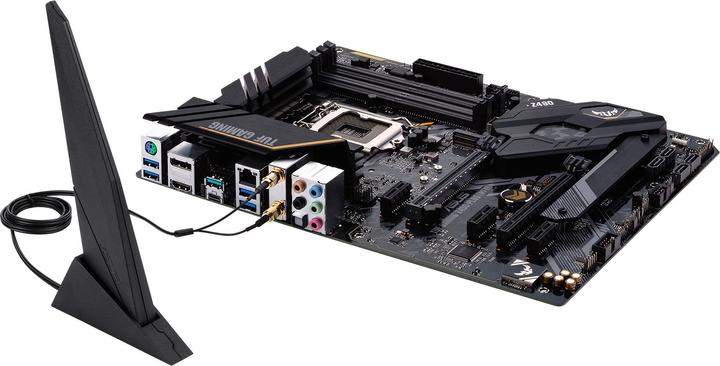Actual product image ASUS TUF Gaming Z490-PLUS (wi-fi) (LGA 1200, Intel Z490, ATX)