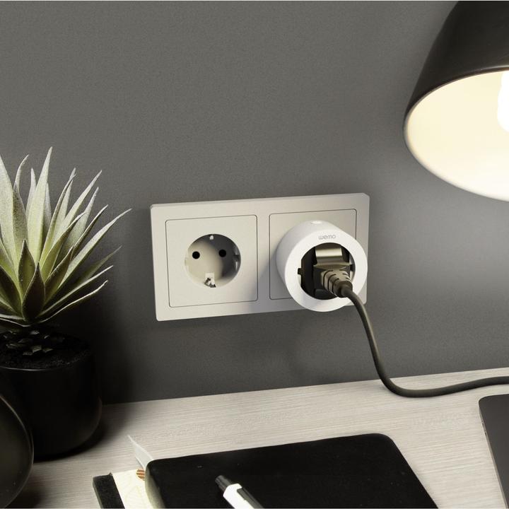 Actual product image Belkin Wemo Smart Plug for Apple Home Kit/Schuko-Steck.