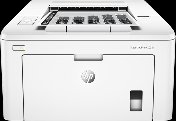 HP M203dn LaserJet Pro (Laser, Schwarz-Weiss)