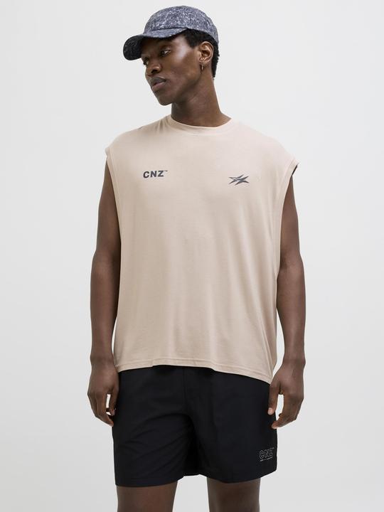Actual product image Jack & Jones Rückenprint Rundhalsausschnitt Tanktop Tanktop (XL)