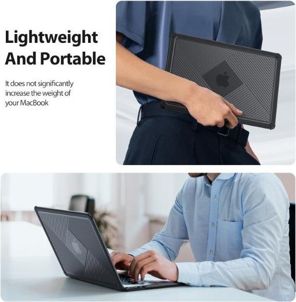 Immagine prodotto Dux Ducis Serie di custodie rigide protettive LCGH (13.60", Apple)