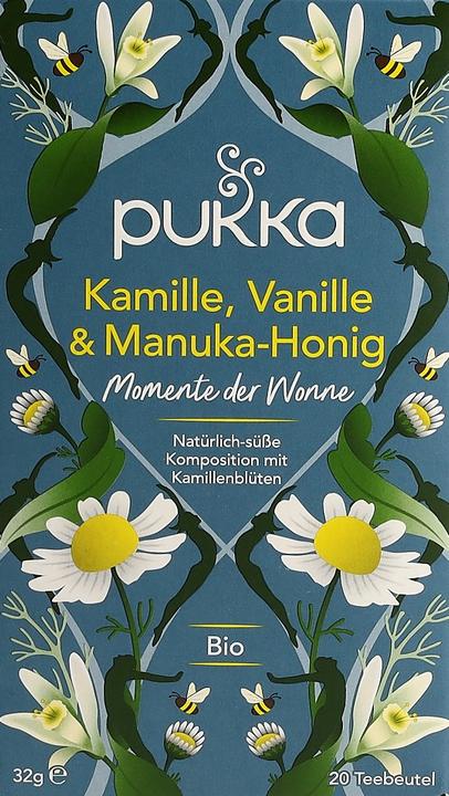 Actual product image Pukka Chamomile, Vanilla & Manuka Honey (32 g)