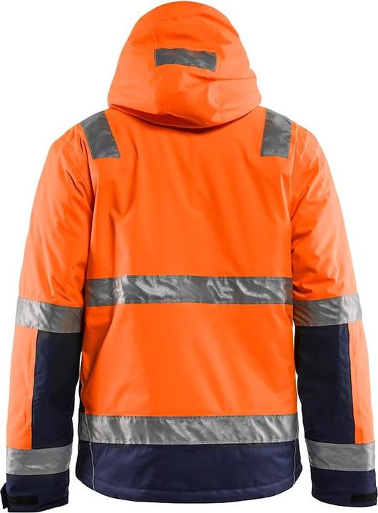 Image du produit Blakläder Blouson d’hiver de signalisationorange / bleu marine (3XL)