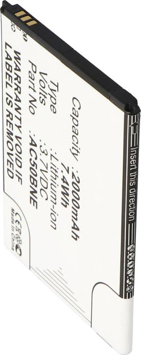 Immagine prodotto AccuCell Batteria per Archos 50b Neon, AC50BNE Batteria Neon 50b