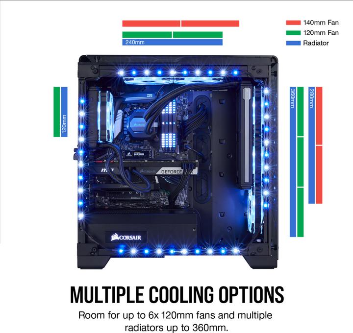 Immagine prodotto Corsair Crystal 570X RGB Mirror (ATX)