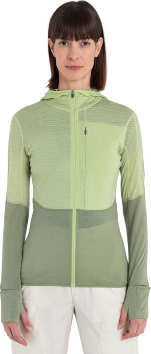 Image du produit Icebreaker Sweat à capuche zippé Realfleece Descender L/S pour femme (XL)