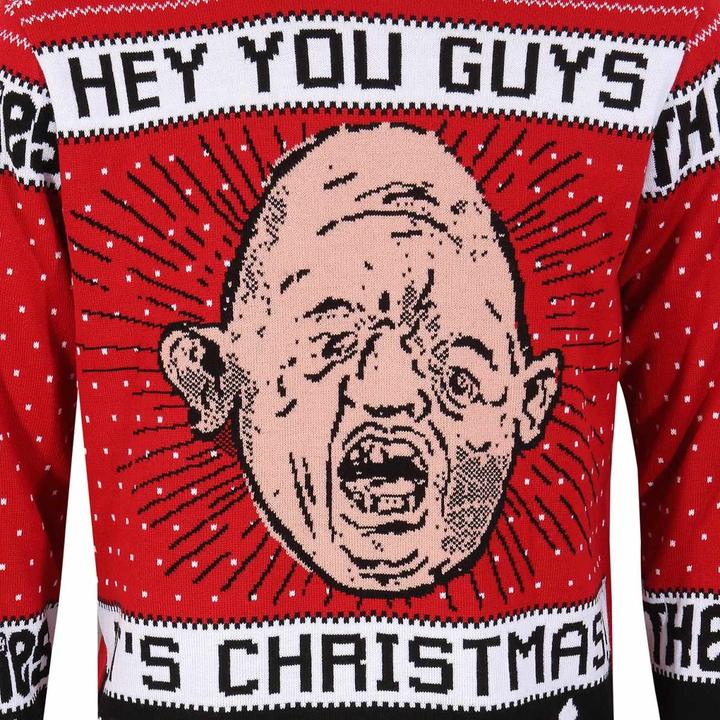 Actual product image The Goonies Unisex Adult Hey You Guys Knitted Jumper (XL)