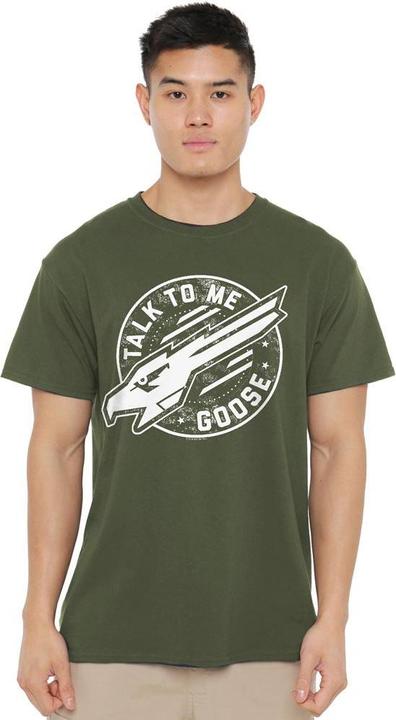 Immagine prodotto Top Gun Talk To Me Goose Maglietta Uomo (XXL)