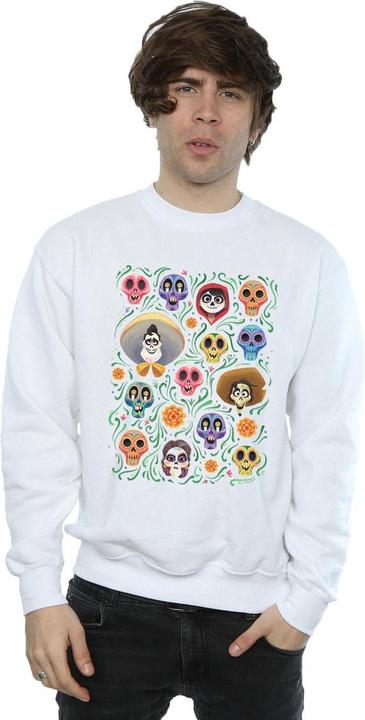Immagine prodotto Disney Coco Heads Pattern Felpa Uomo (M)