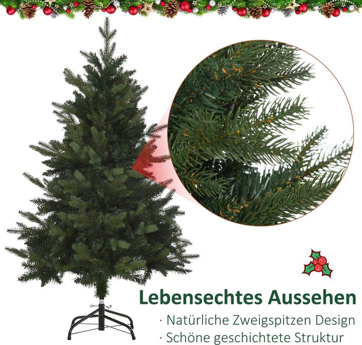 Produktbild Homcom Künstlicher Weihnachtsbaum (120 cm)