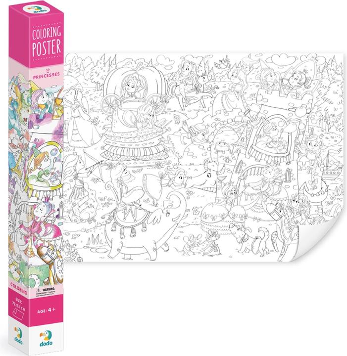 Produktbild Dodo Poster zum Ausmalen