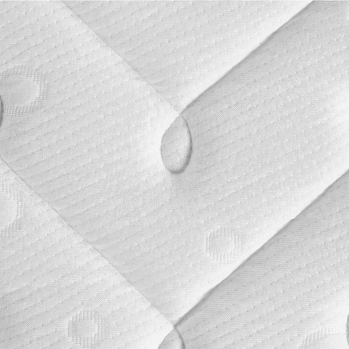 Actual product image Beliani Pocket spring mattress Memory Foam medium 140 x 200 cm removable cover GLORY (140 x 200, Spring core)