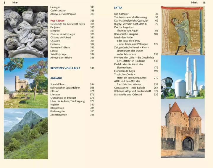 Actual product image Reiseführer Toulouse, Albi, Carcassonne (German, Heike Bentheimer, 2022)