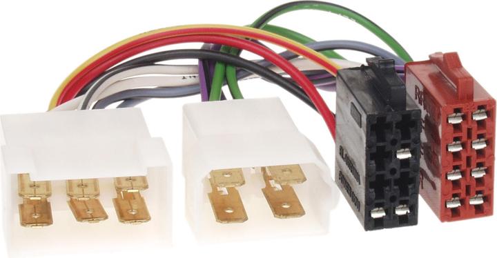 Actual product image ACV Radio connection cable Fiat radio adapter car wiring harness to ISO standard