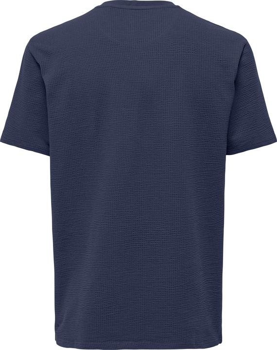 Produktbild Only & Sons Onskian Life Reg Seersucker Ss Tee (L)