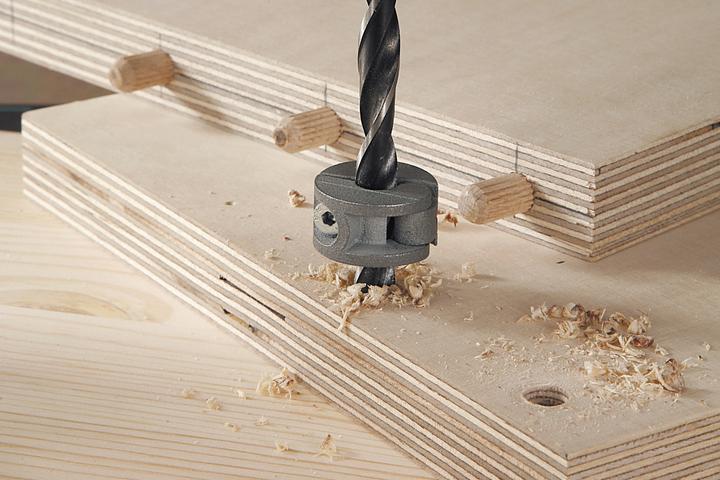 Image du produit wolfcraft wolfcraft 1 Univ.-Tiefenstopp-Set 3-tlg. ø6,8,10mm (6, 8, 10 mm)