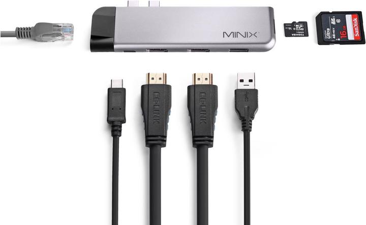 Produktbild Minix Multiadapter NEO C-DH (USB-C, 1 Ports)