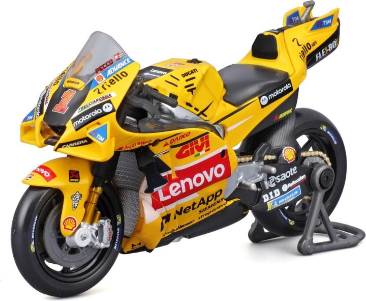 Image du produit Maisto MotoGP 1/18 Ducati Lenovo #1 Bagnaia 2023