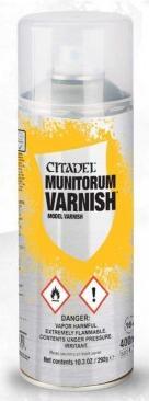 Games Workshop Spray - munitorum varnish (Matières plastiques)