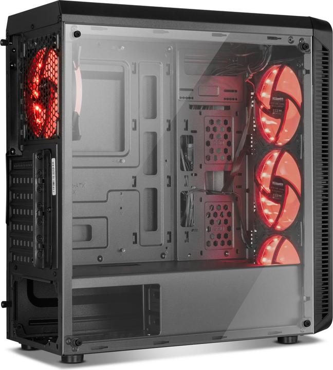 Immagine prodotto Nox ATX TOWER HUMMER TGM RAINBOW RGB - Torre (mATX, Mini-ITX, ATX)