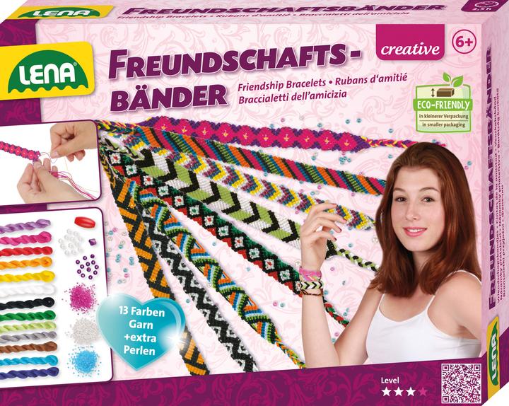 Image du produit Lena Friendship bracelets, big, Children"s jewellery bracelet making kit, 6 yr(s), Multicolour