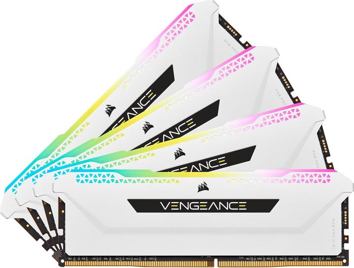 Actual product image Corsair Vengeance RGB Pro SL (4 x 8GB, 3600 MHz, DDR4-RAM, DIMM)