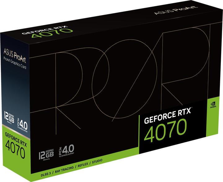Actual product image ASUS ProArt GeForce RTX 4070 OC (12 GB)