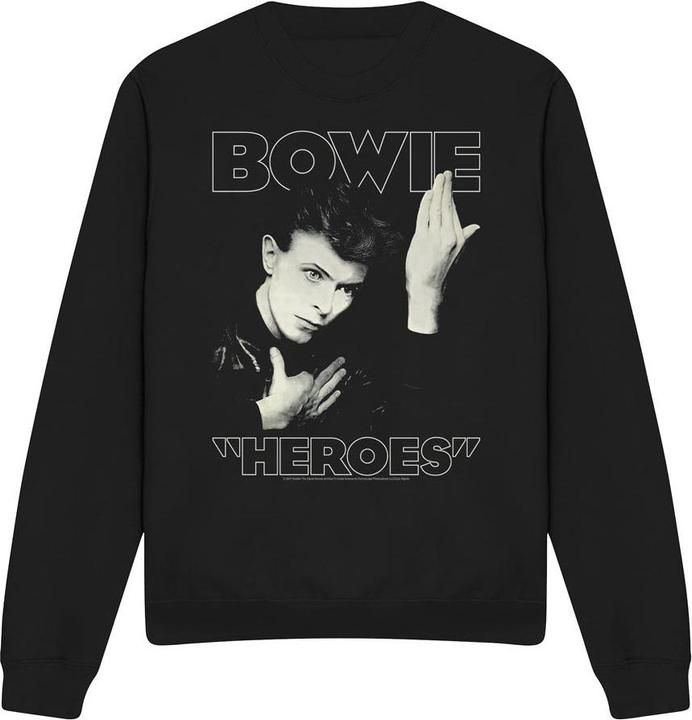 Produktbild David Bowie Heroes Cover Sweatshirt (XL)