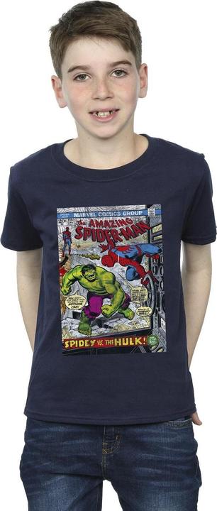 Produktbild SpiderMan VS Hulk Cover TShirt Jungen (140, 146)