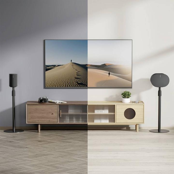 Immagine prodotto myWall My Wall HS49L Supporto per altoparlanti Rigido, regolabile in altezza Nero 2 pz. (1 coppia, Cavalletto, Regolabile in altezza, Non mobile)