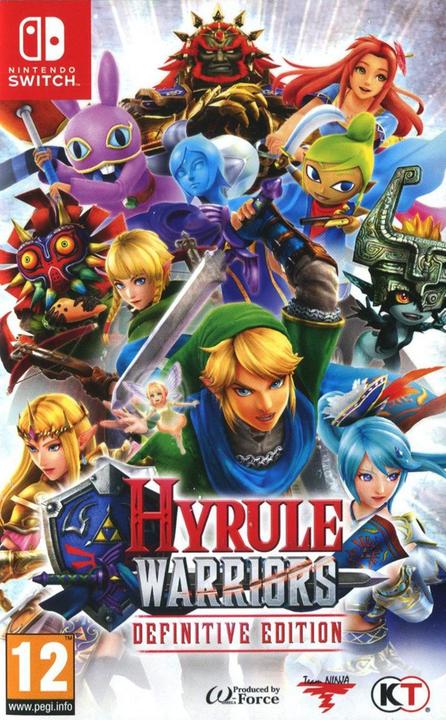 Actual product image Nintendo Hyrule Warriors: Definitive Edition (Switch, DE)