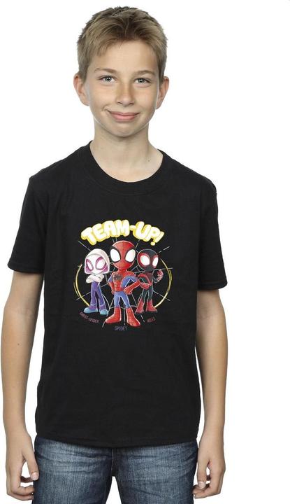 Image du produit - T-shirt SPIDEY AND HIS AMAZING FRIENDS SKETCH - Garçon (140, 146)