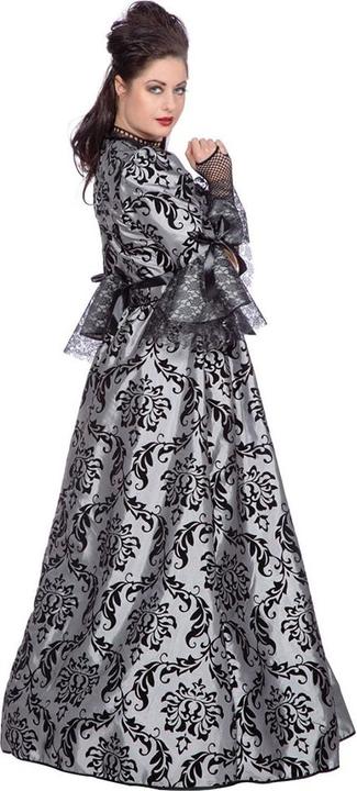 Produktbild Wilbers Damen Luxuskleid Marquise, grau/schwarz (38)