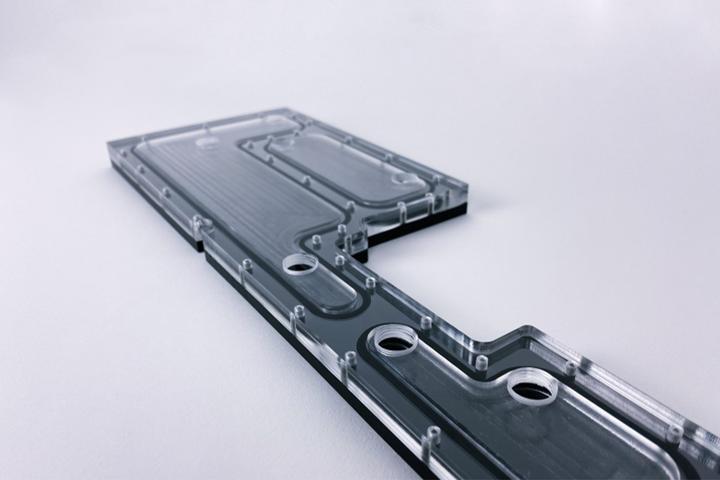 Produktbild Stealkey Customs Lian Li XL D1 Distroplate - Acryl